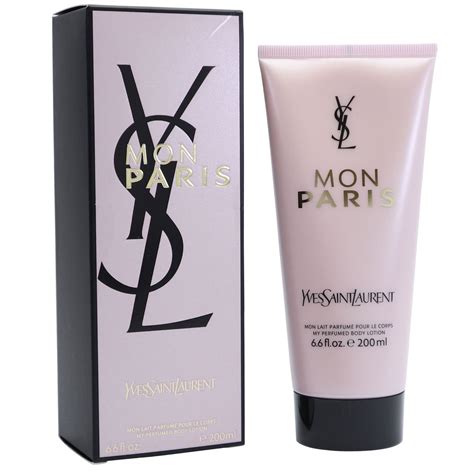 ysl mon paris body cream|mon paris body cream.